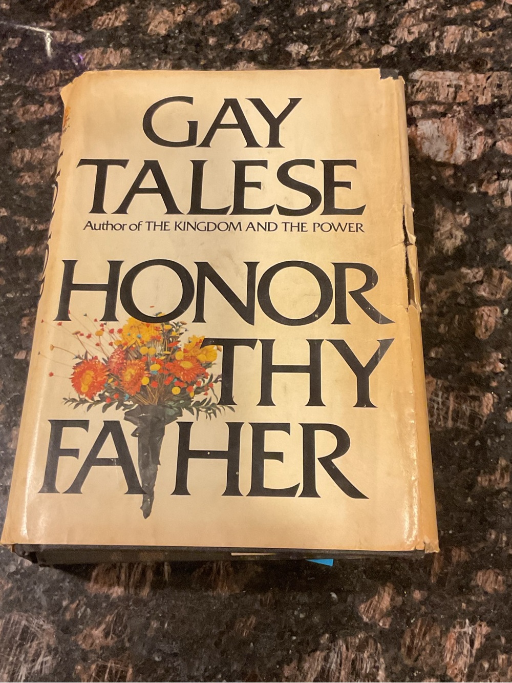 Honor Thy Father Book - Vintage